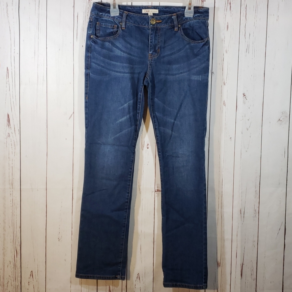 CAbi Straight Leg Jeans Size 6